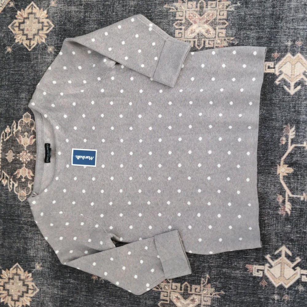 Cynthia Rowley medium polkadot sweater